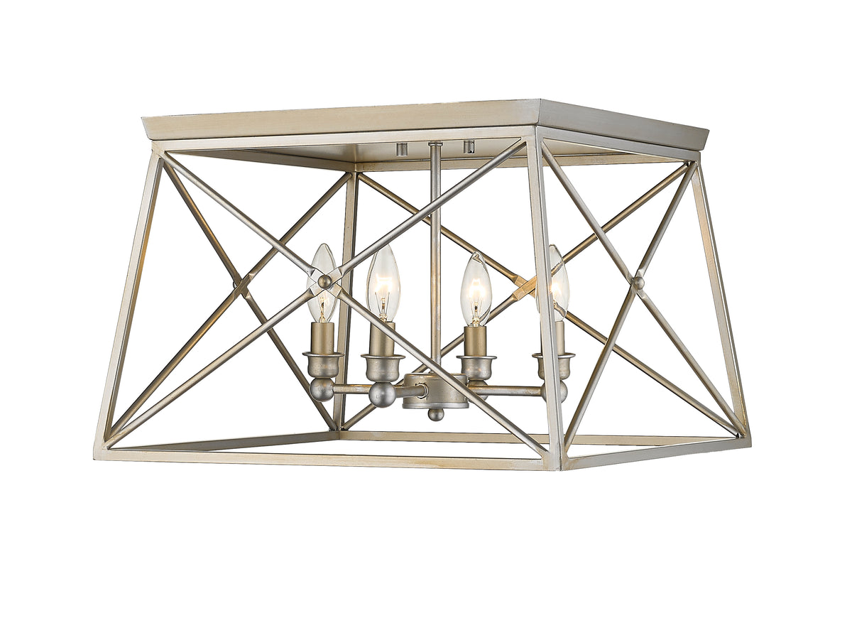 Trestle 4 Light Flush Mount