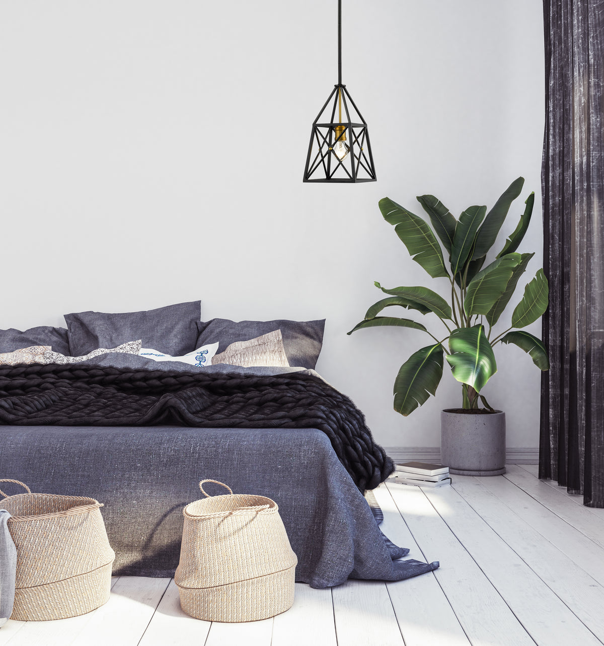 Trestle 1 Light Pendant