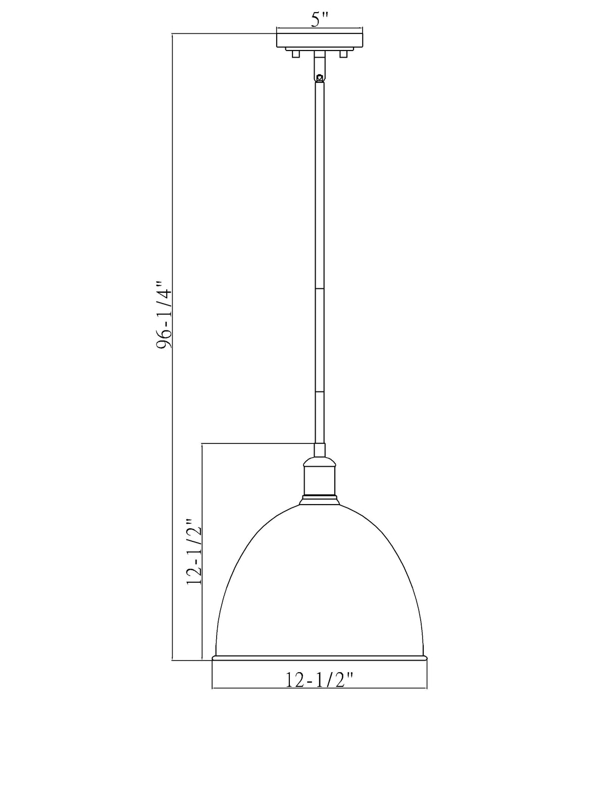 Sawyer 1 Light Pendant