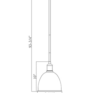 Sawyer 1 Light Pendant