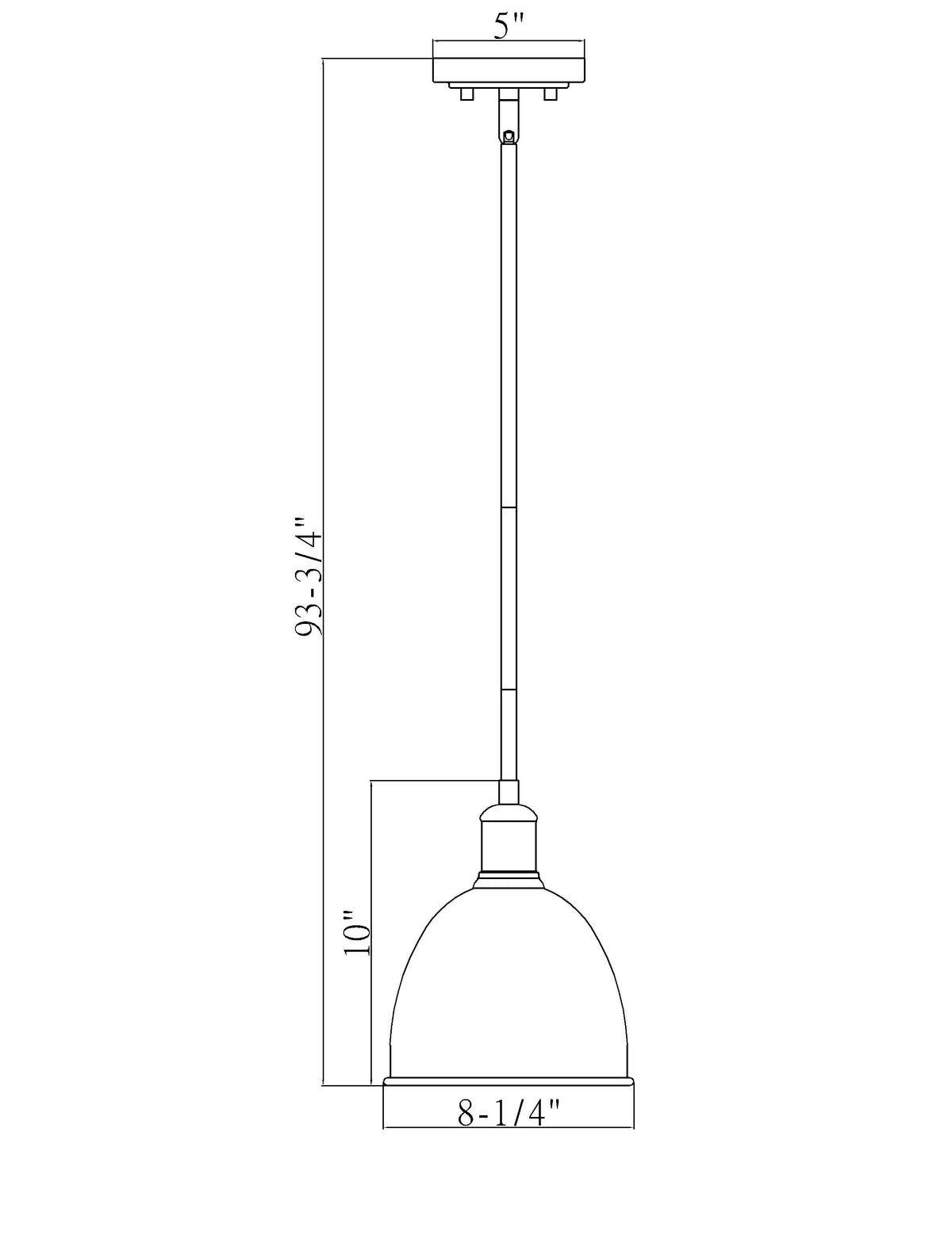Sawyer 1 Light Pendant