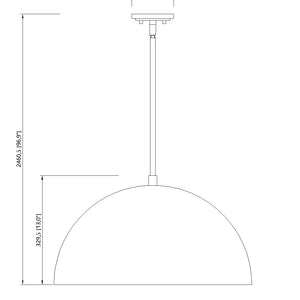 Vega 3 Light Pendant