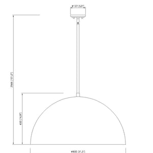 Vega 3 Light Pendant