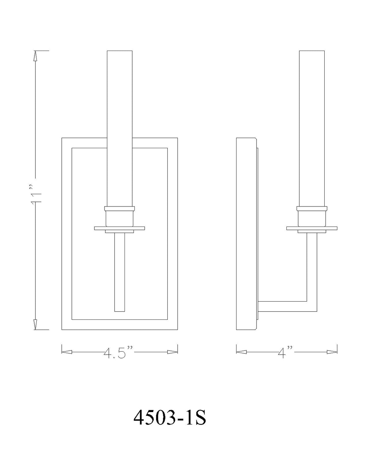 Orson 1 Light Wall Sconce