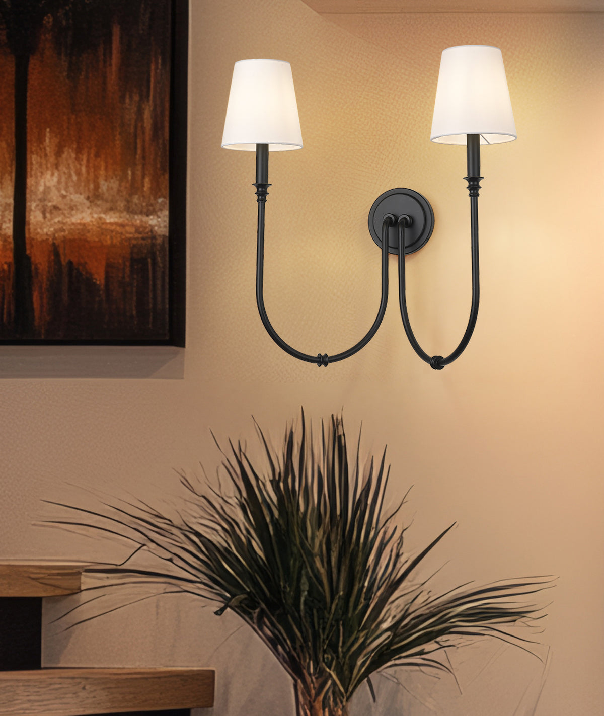 Jisele 2 Light Wall Sconce