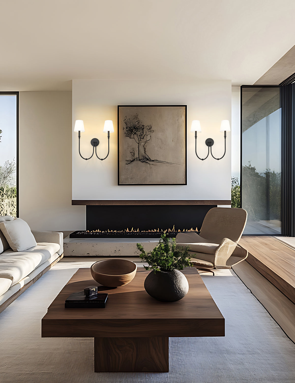 Jisele 2 Light Wall Sconce