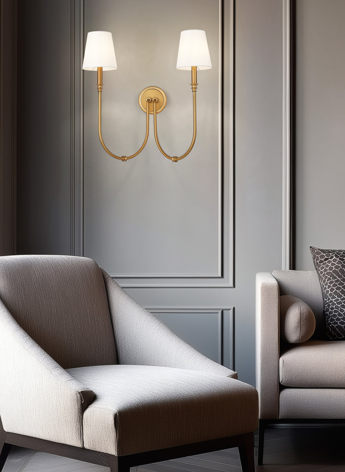 Jisele 2 Light Wall Sconce