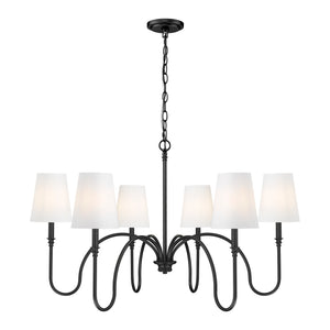 Jisele 6 Light Chandelier