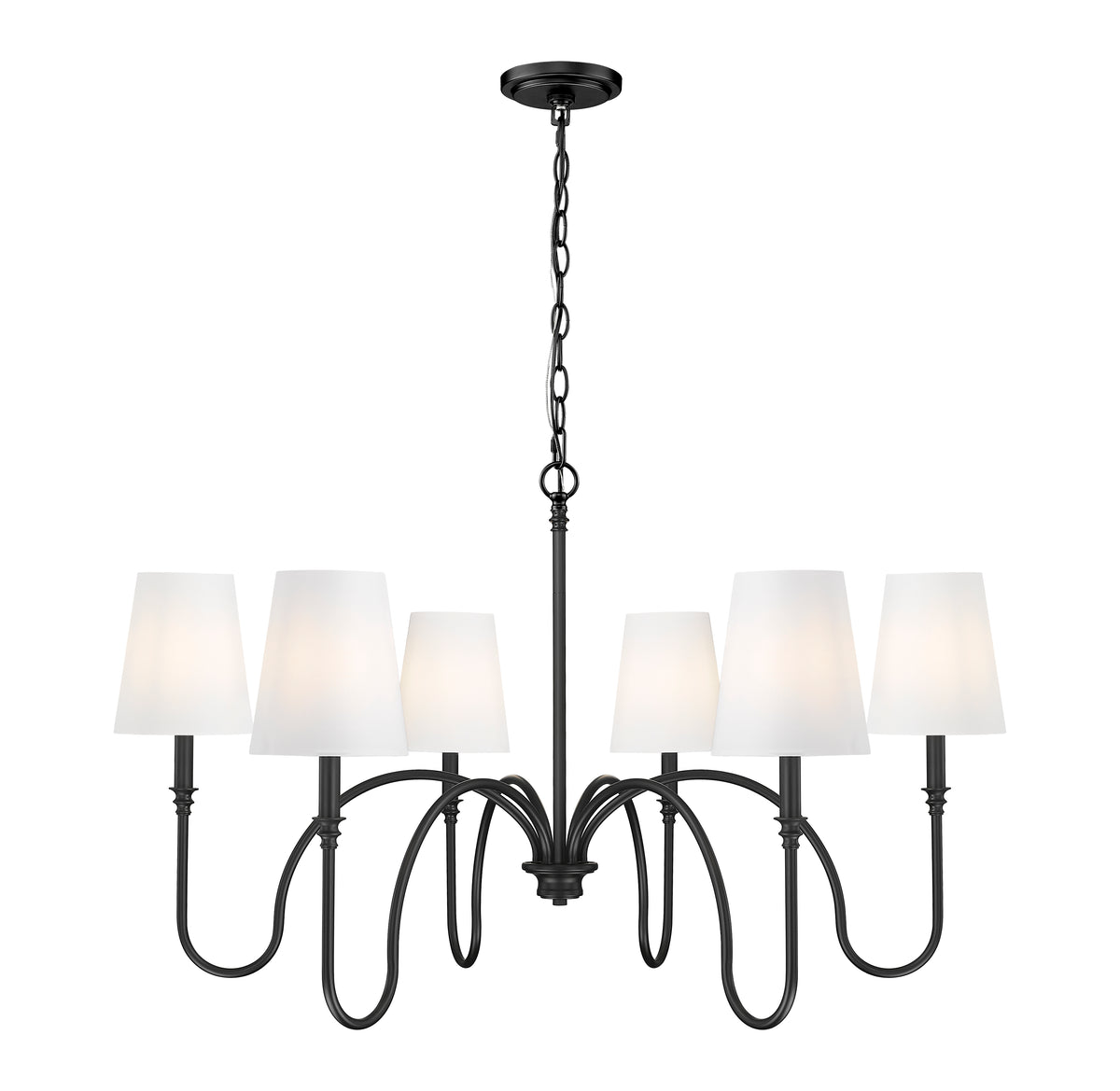 Jisele 6 Light Chandelier