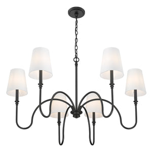 Jisele 6 Light Chandelier