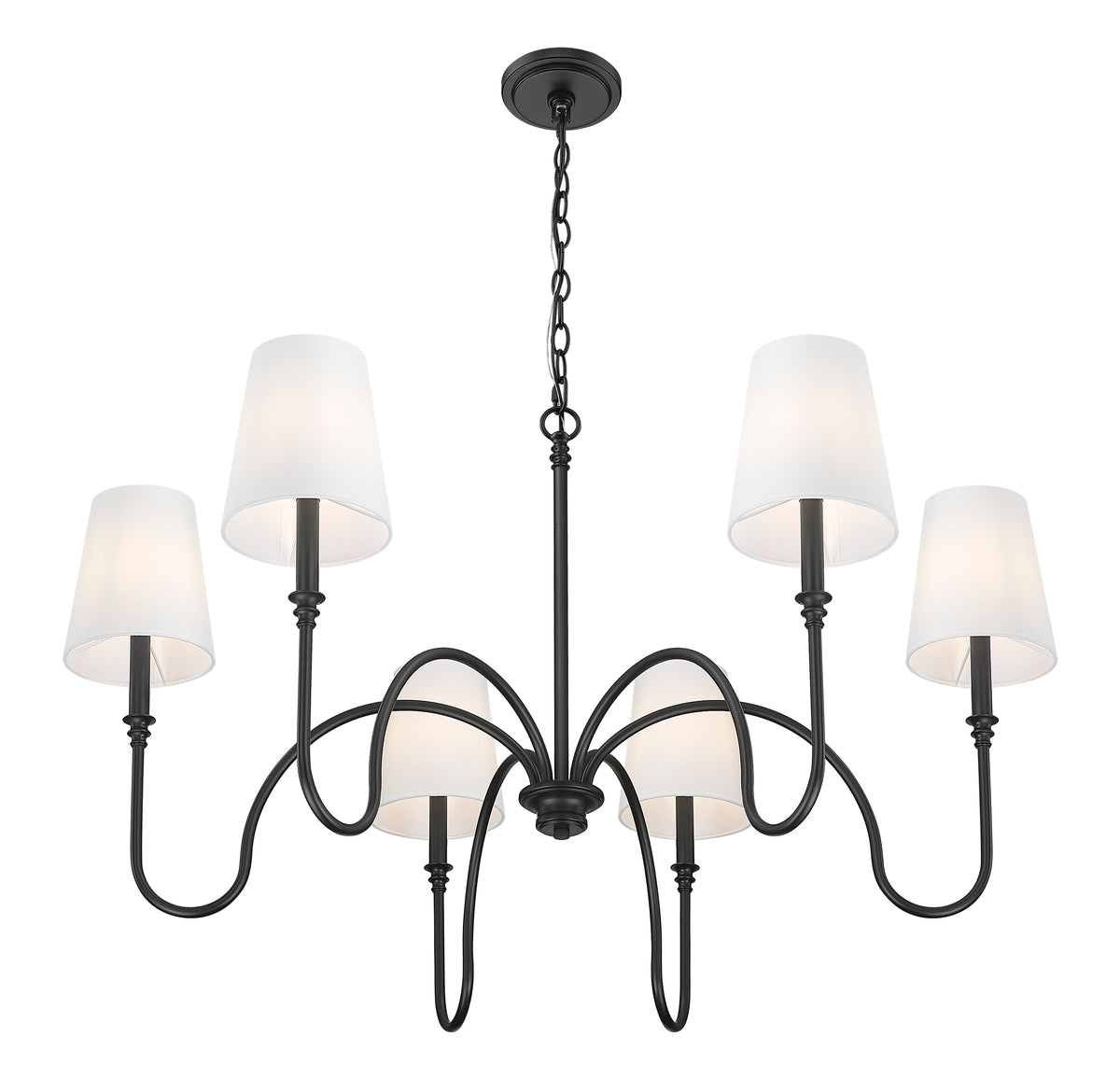Jisele 6 Light Chandelier