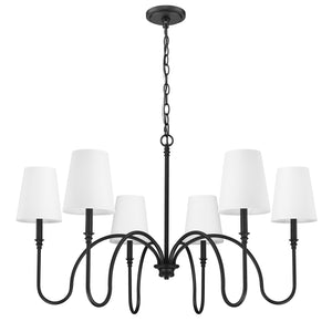 Jisele 6 Light Chandelier