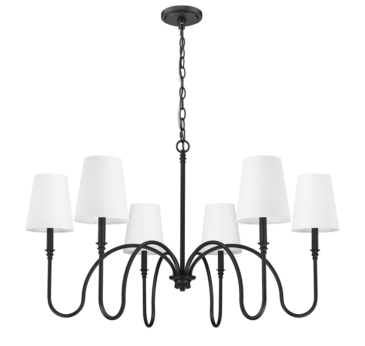 Jisele 6 Light Chandelier