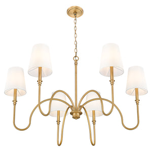 Jisele 6 Light Chandelier