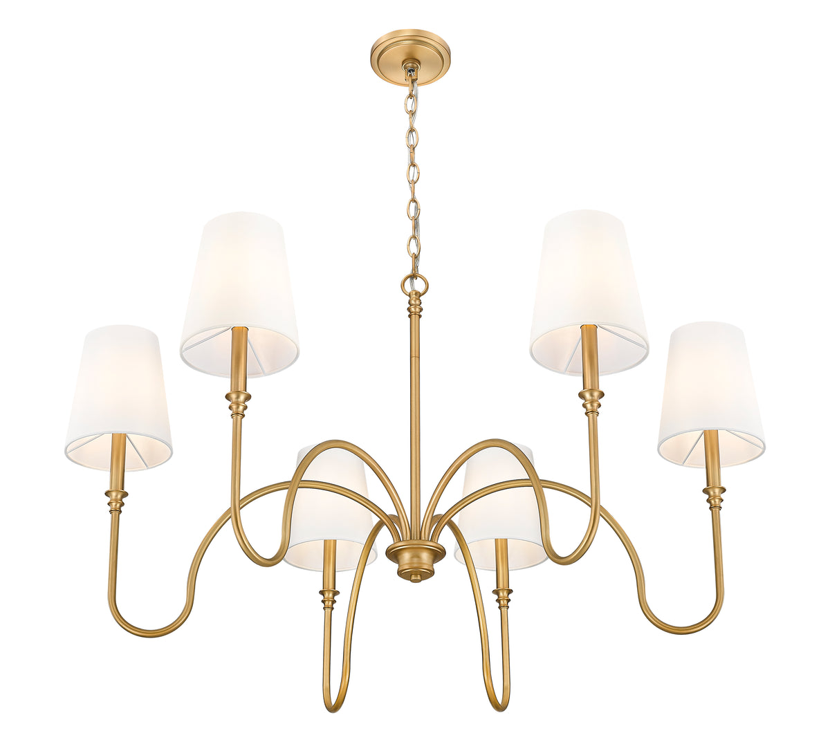 Jisele 6 Light Chandelier