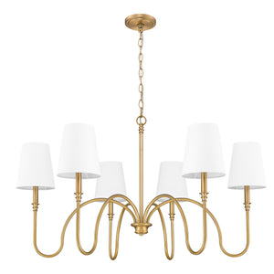 Jisele 6 Light Chandelier