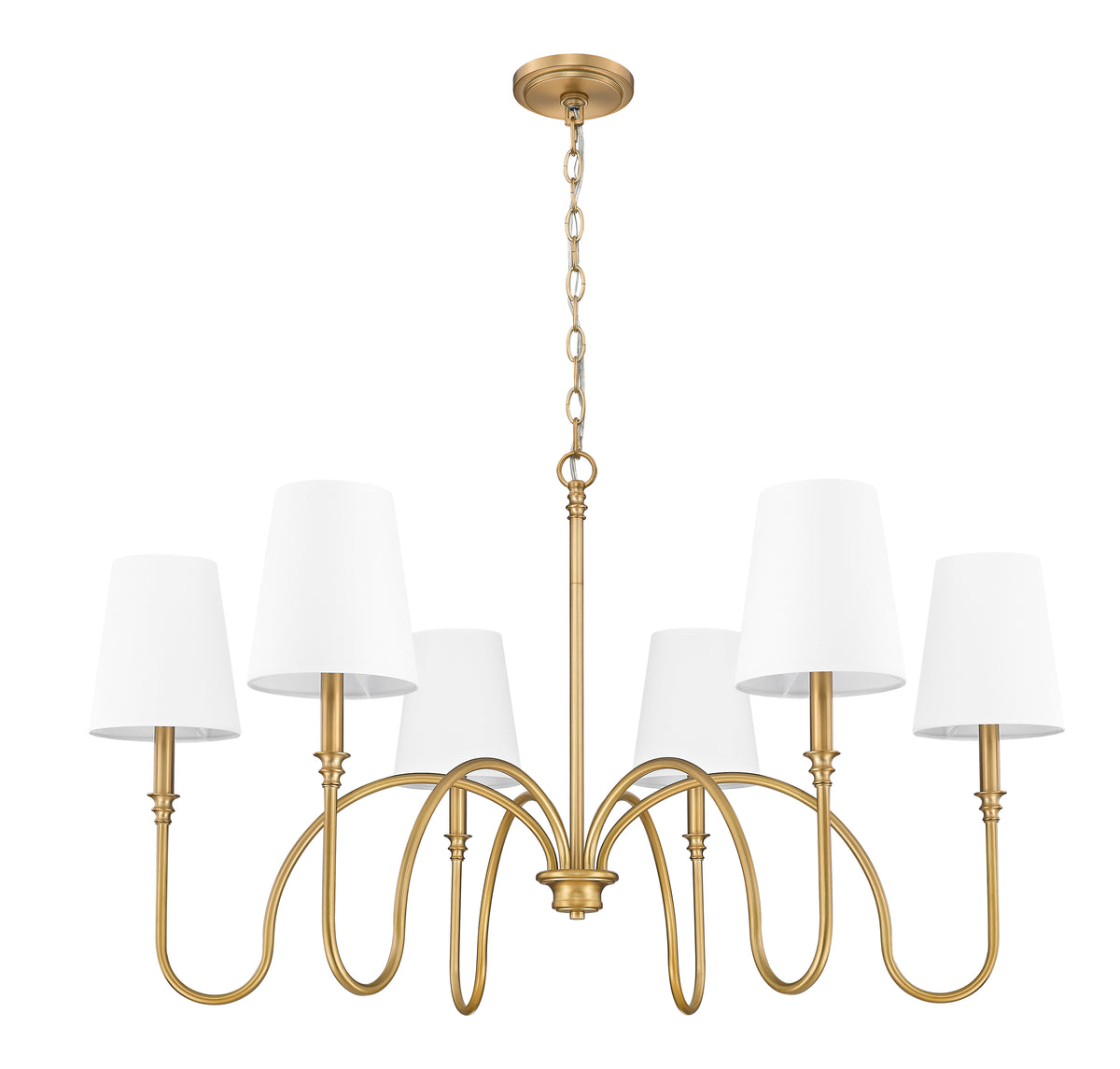 Jisele 6 Light Chandelier