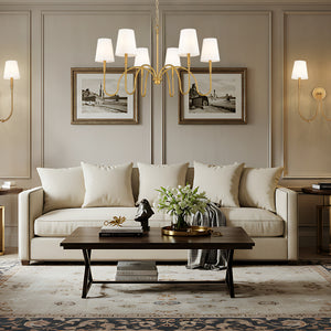 Jisele 6 Light Chandelier