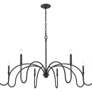 Jisele 8 Light Chandelier
