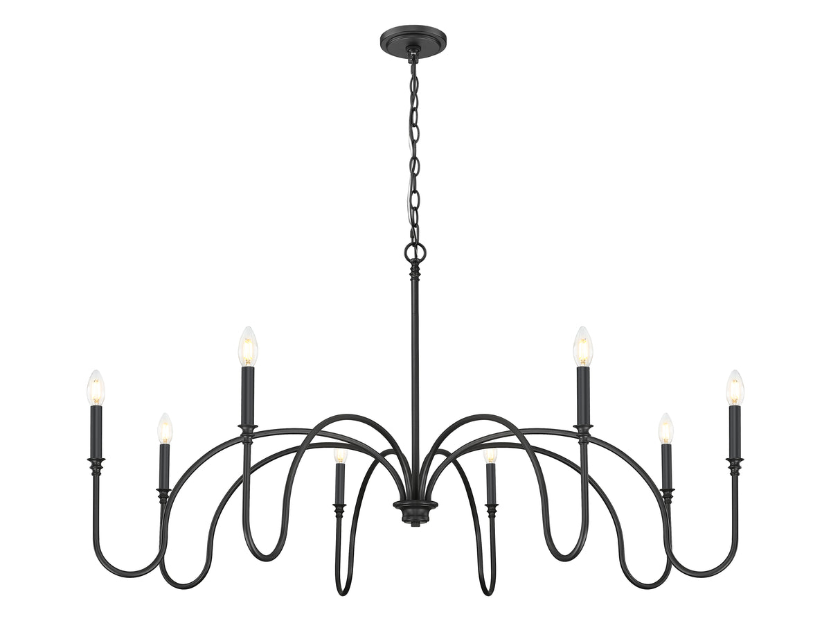Jisele 8 Light Chandelier