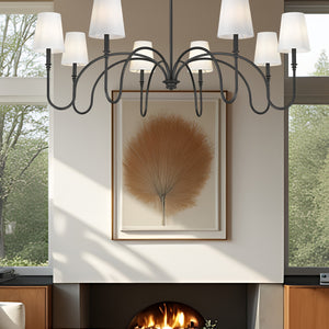 Jisele 8 Light Chandelier