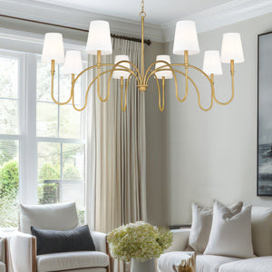 Jisele 8 Light Chandelier
