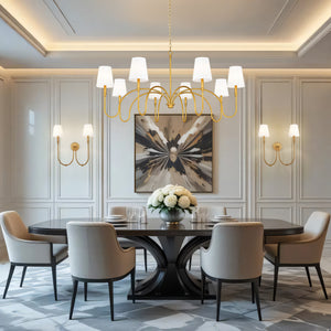 Jisele 8 Light Chandelier