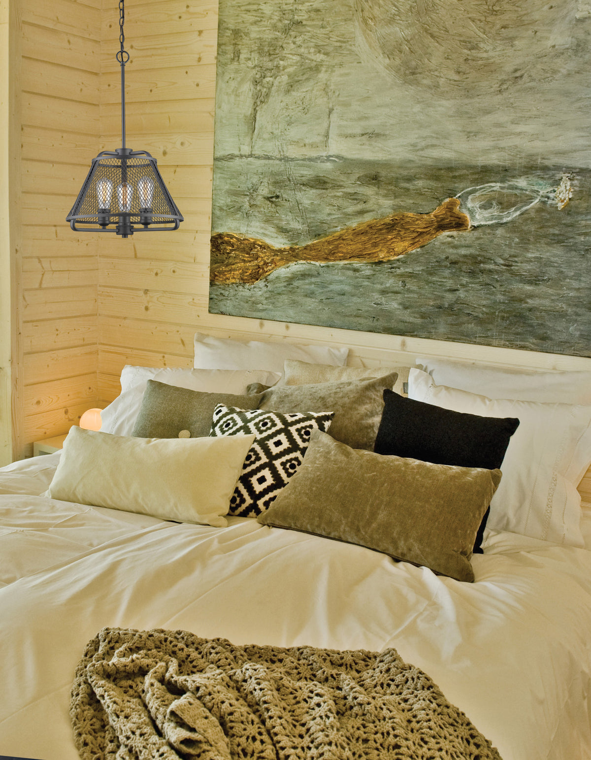 Iuka 3 Light Pendant