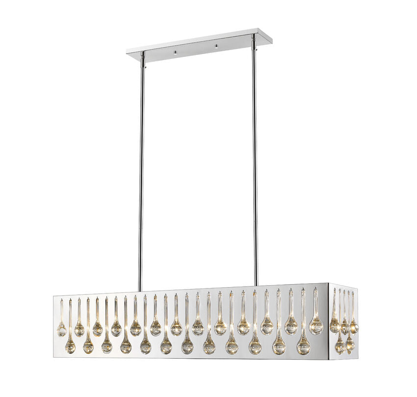 Oberon 7 Light Linear Chandelier