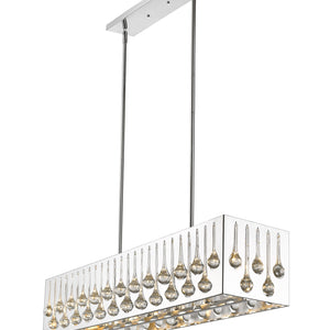 Oberon 7 Light Linear Chandelier