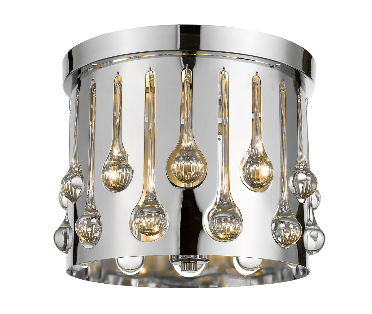 Oberon 3 Light Flush Mount
