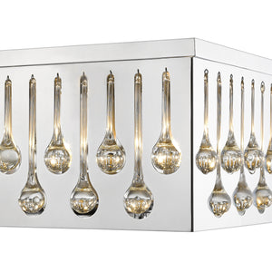 Oberon 4 Light Flush Mount