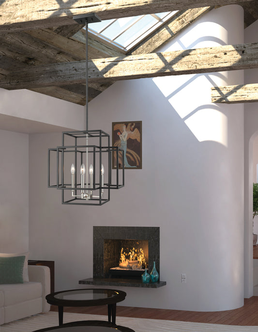 Titania 4 Light Chandelier