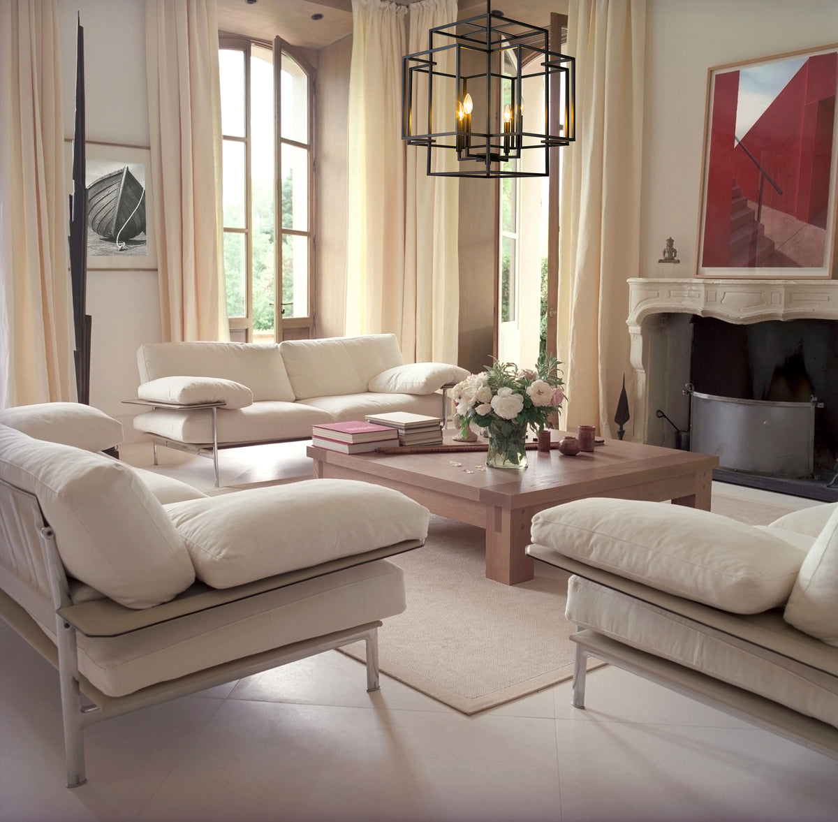 Titania 4 Light Chandelier