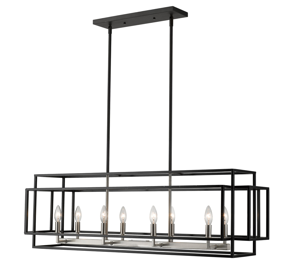 Titania 8 Light Linear Chandelier
