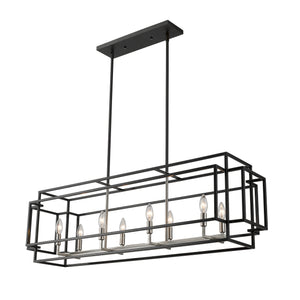 Titania 8 Light Linear Chandelier