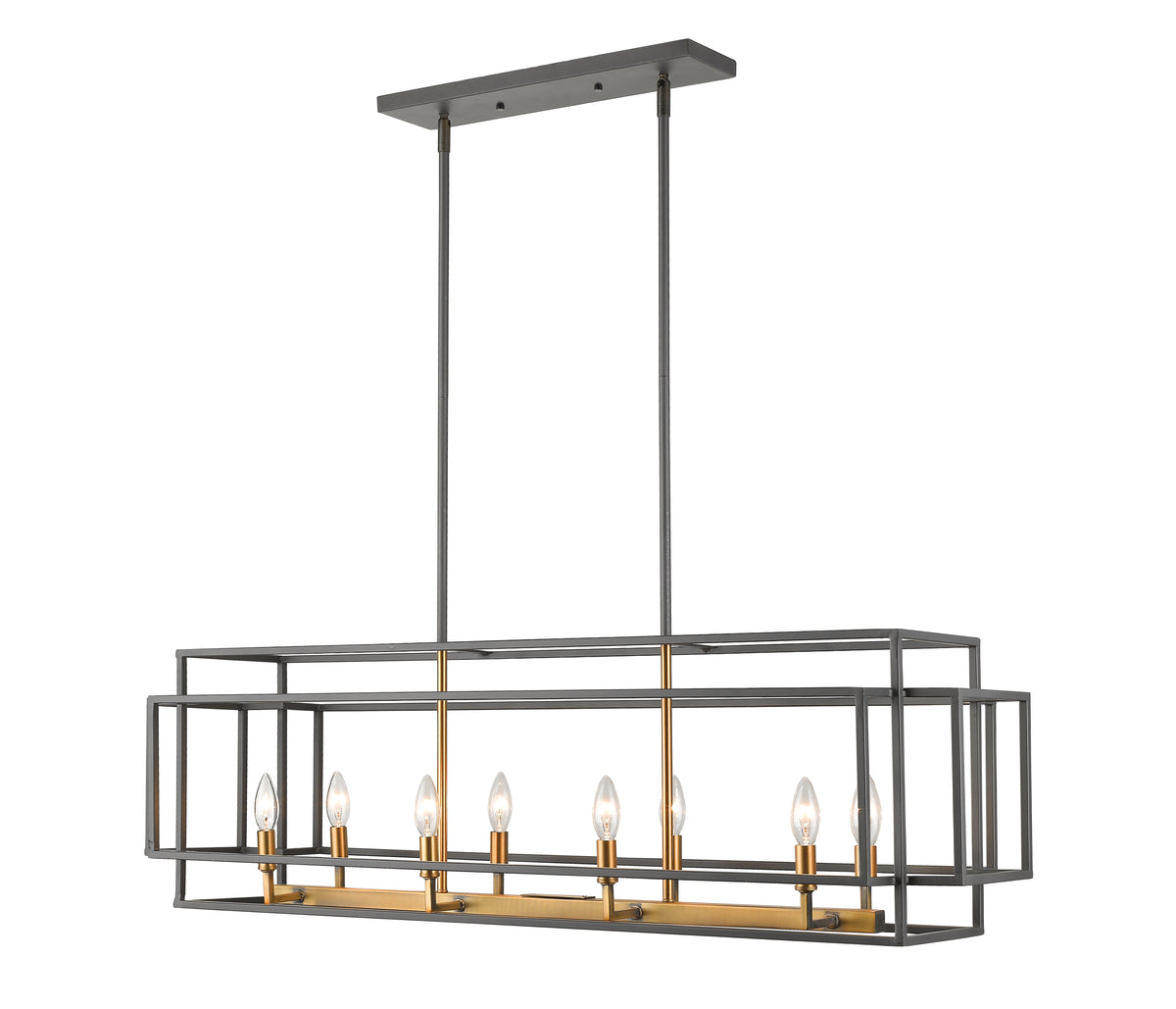 Titania 8 Light Linear Chandelier