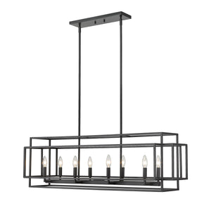 Titania 8 Light Linear Chandelier