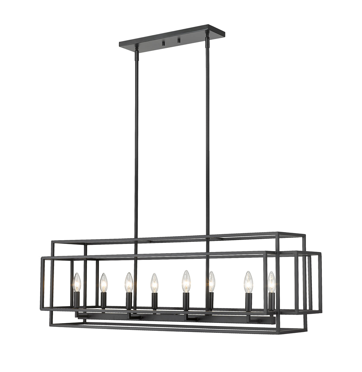 Titania 8 Light Linear Chandelier
