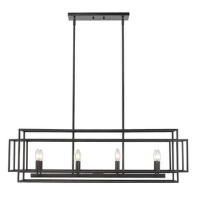 Titania 8 Light Linear Chandelier