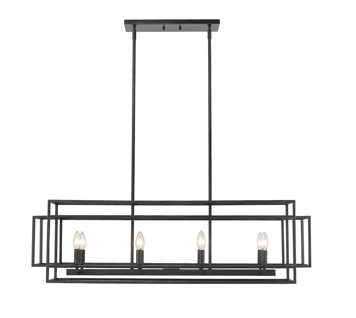 Titania 8 Light Linear Chandelier