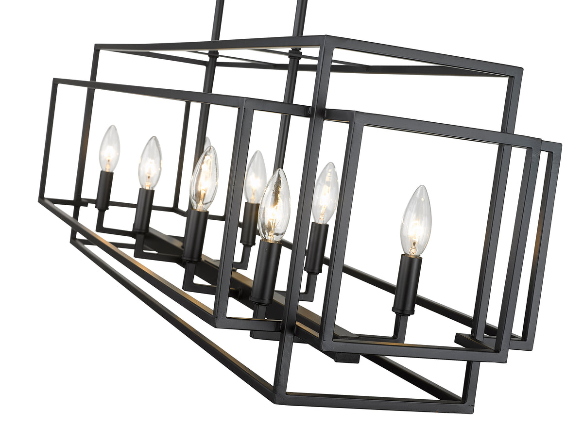 Titania 8 Light Linear Chandelier