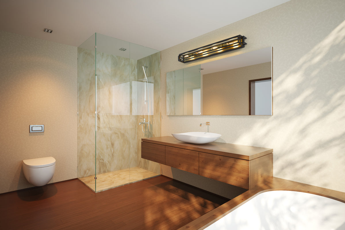 Titania 4 Light Vanity