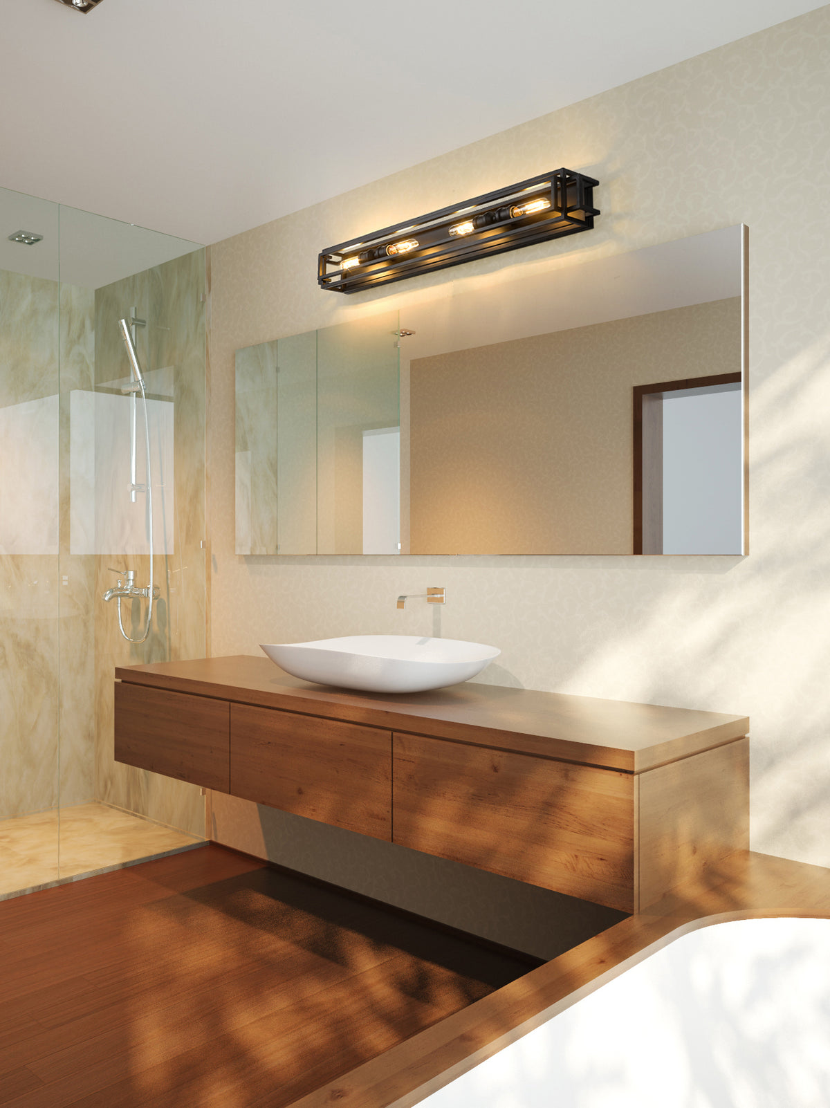 Titania 4 Light Vanity