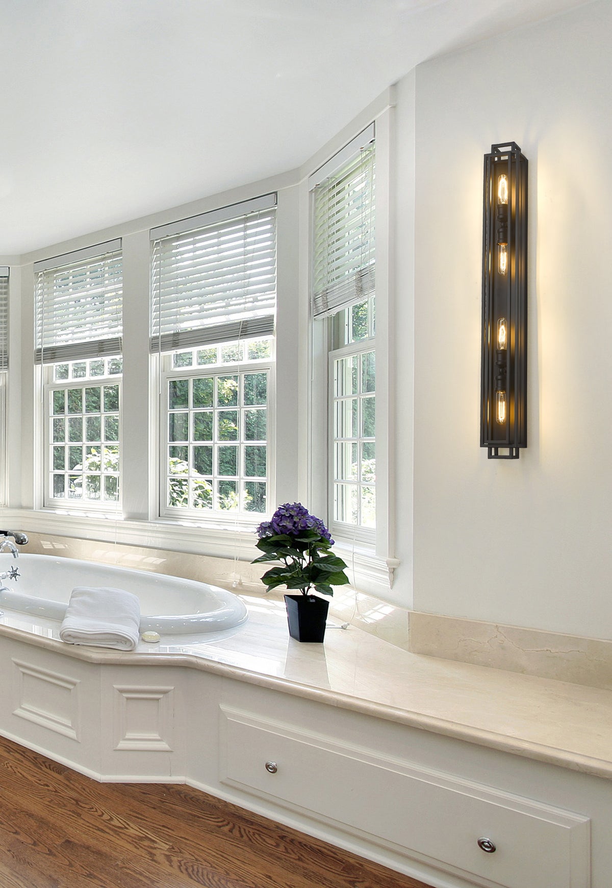 Titania 4 Light Vanity