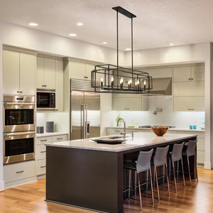 Titania 10 Light Linear Chandelier