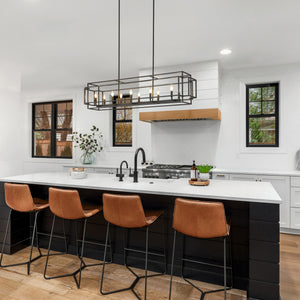Titania 10 Light Linear Chandelier