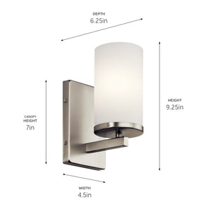 Crosby Wall Sconce 1Lt