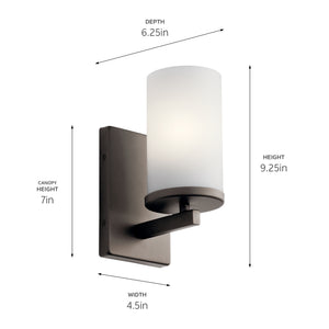 Crosby Wall Sconce 1Lt