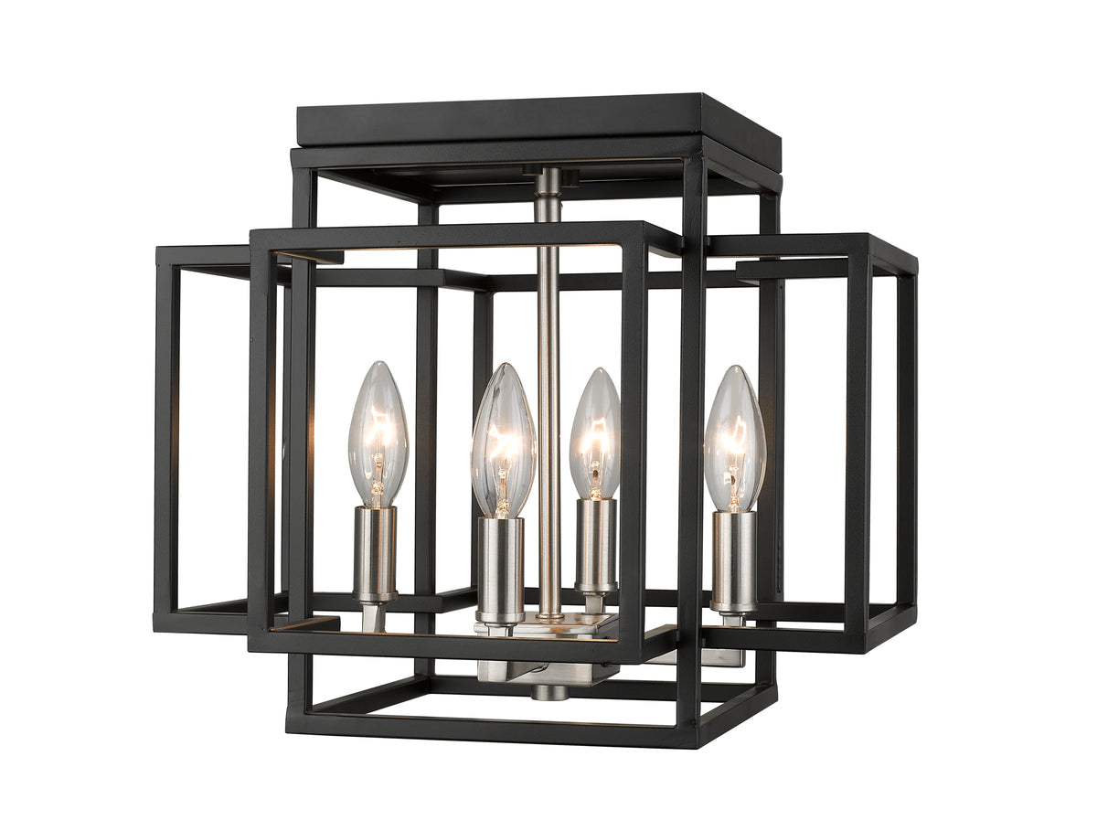 Titania 4 Light Flush Mount